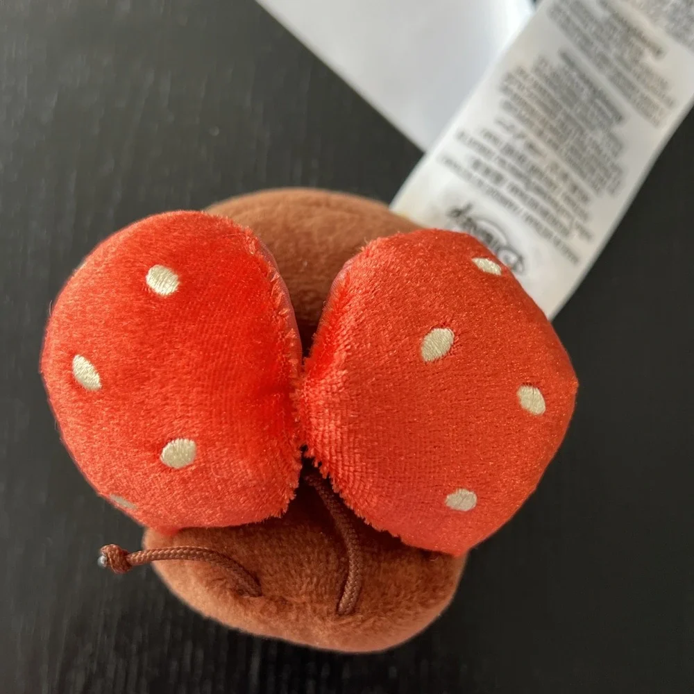Munchlings Deliciously Disney Bugs Life FRANCIS Strawberry Tartlet Plush + Box‎